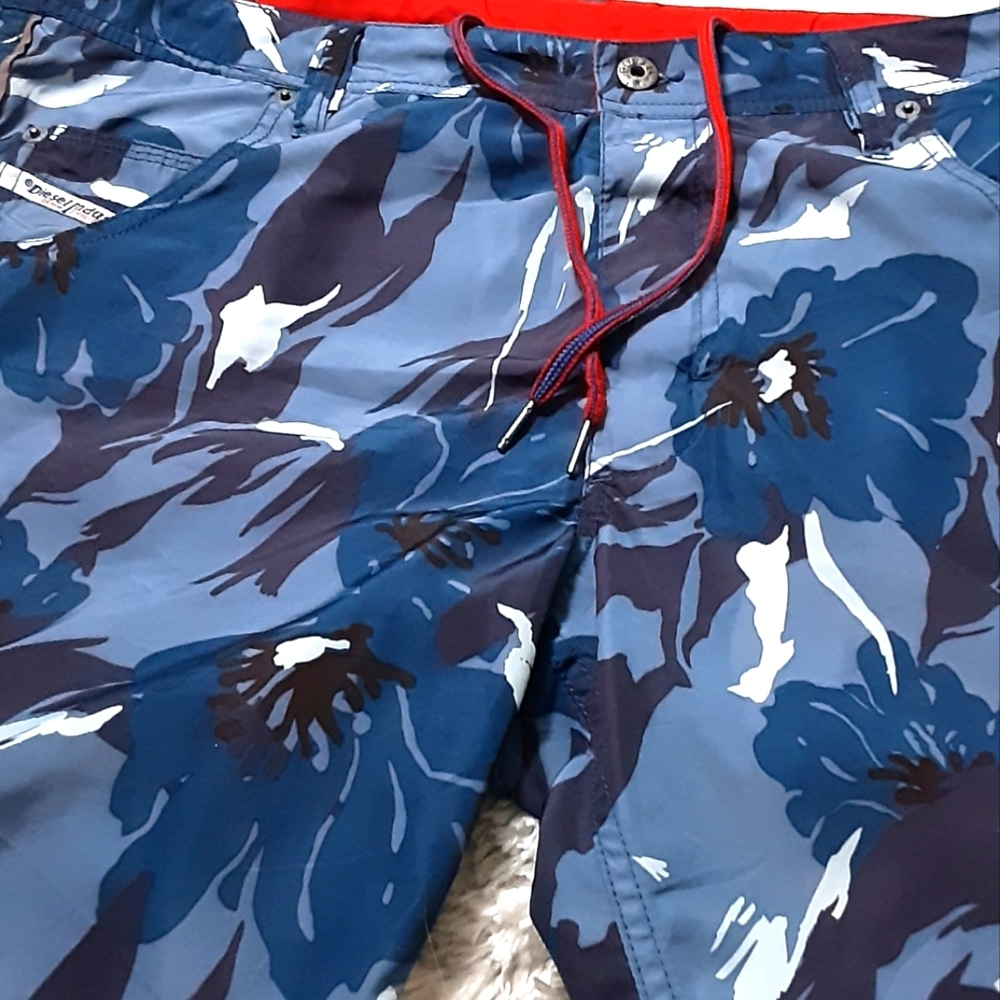 Men's Diesel Beachwear Swim Trunks